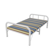 Metal Bed Frame Single Foldable Bed Single Iron Bed Iron Delivery To SG  Bed Iron Bed Dormitory Bed Double Bed Student Bed Single Folding Bed Stable 单人床