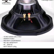 Komponen speaker RDW 15 inch RDW 15LS900NE Original