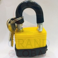 Keypad lock แม่กุญแจ กันน้ำ ฝน กุญแจ หุ้มยาง กันเลื่อย คอสั้น 50 มม.