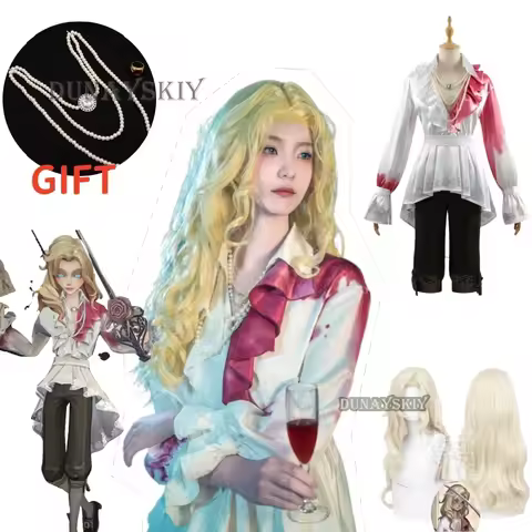 Game Identity V Hangover Photographer Cosplay Costume Joseph Desaulniers Photographer Hangover Skin 