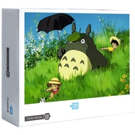 Ready Stock Miyazaki Hayao Cartoon Totoro Spirited Away Movie Jigsaw Puzzles 1000 Pcs Jigsaw Puzzle Adult Puzzle Creative Gift