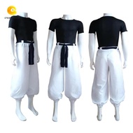 CREAMCANVAS​ Toji Fushiguro Cosplay Costume, Anime Jujutsu Kaisen Short Wig Jujutsu Kaisen Cosplay C