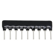 10PCS 9A302G RP9 Row Resistor 3K 9 Pins Straight Plug A302J Pull-Up Resistor 9P 3K