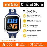 Mibro P5 Smart Watch for Kids 4G Phone Touch Screen Video Call Watch Children GPS Tracker Long Battery Life IPX8 Waterproof-Blue