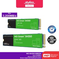 Western Digital WD Green SN350 SSD M.2 2280 NVMe PCIe Solid State Drives SSD ( 240GB | 480GB | 500GB