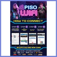 ☪ ◬ ❏ Piso Wifi Tarpaulin LPB 4 Different Designs READ DISCRIPTION BELOW