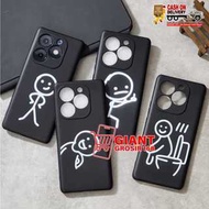 Latest Case iQoo 15 iQoo 15R Softcase Macaron Black Case Cute MAC Y iQoo 15 iQoo 15R