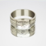 烏克蘭硬幣戒指 2 格里夫納 2005 烏克蘭珠寶 烏克蘭珠寶 烏克蘭