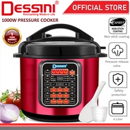 DESSINI ITALY 10IN1 Electric Digital Pressure Cooker Non-stick Stainless Steel Inner Pot Rice Cooker