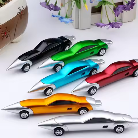 1-7 Pcs Creative Car Shaped Pens for Students, Fun Writing Tools for Kids School Stationery and Birt