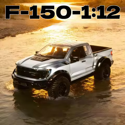 Hongxing 1:12 Scale F-150 Raptor 4wd Rc Off Road Pickup Truck All Terrain Splash Resistant For Kids 
