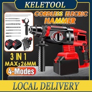 KELETOOL impact drill impact drill cordless drill hammer drill hammer 26mm 3 Mode Brushless Hammer I