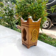 Prapen Kayu Tempat Buhur Kayu Mabkhara Kayu Mabkhara Antik Tempat Untuk Buhur