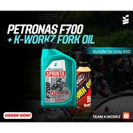 Petronas Sprinta f700 + k-workz fork oil