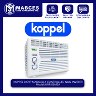 Koppel 0.6HP Manual Window Type Non Inverter Aircon KWR-06M5A