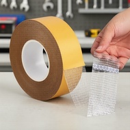5m x 3cm x 0.3mm One-Piece Double-Sided Waterproof Rug Gripper Tape for Carpets & Fabrics Pita Pelek