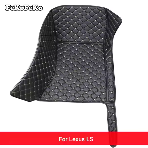 Custom Car Floor Mats For Lexus LS LS400 LS430 LS460 LS500 LS500H LS600H Auto Carpets Foot Coche Acc