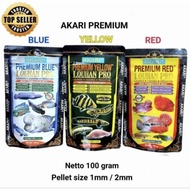 AKARI PREMIUM PELLET(size 1mm dan 2mm )original 100%