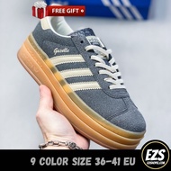 Gazelle Bold Adidas_ Sneakers Kasut Jalan OOTD Wanita Perempuan Women Shoes Thick Soled Tapak Tebal