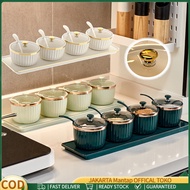 Aesthetic Spice Holder Set 3/4 in 1 Combination Spice Box Home Kitchen Spice Set Spice Box Spice Hol
