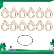 【xdigzhizi1】Embroidery Floss Drops Wood Threader Thread Organization 50x 44mm