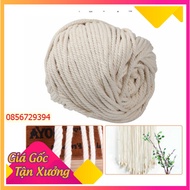 Macrame cotton rope, decorative rope