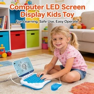 Learning Screen Display Computer Kids Toy 8 Modes LED English Table Computer