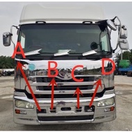 NISSAN CD4 QUON BUMPER GARNISH  "CHROME"