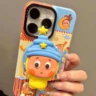 realme 11 5g casing casing realme c15 With Magnetic Silicone Star Bracket Suitable for oppo realme N