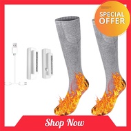 Special Offer 3.7V Heated Socks Foot Warmers for Men And Women, Electric Heating Socks, Washable Bat