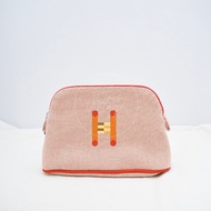 [Brand New] Hermes Mini Bolide Crazy H Case Red