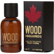 DSQUARED2 WOOD POUR HOMME EDT 5ML MINIATURE DAP ON X 2PCS OFFER