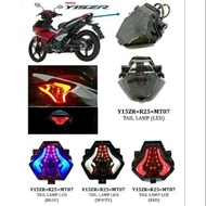 Y15ZR R25 MT07 MT25 Tail lamp led integrated wt signal Y15ZR R25 MT07 Tail Lamp LED Lampu Belakang R