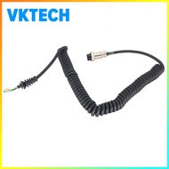 [Vktech]HM-36 Walkie Talkie Speaker Microphone Spring Cable 8 Pins Handheld Speaker Mic Micorphone C