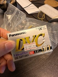 Panasonic DVC Linearplus LP mode 90 miniDV機錄影帶 4盒