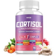 Cortisol Supplement for Women, Cortisol Reducer with Glycinate, & L-Theanine, High Cortisol Manager,