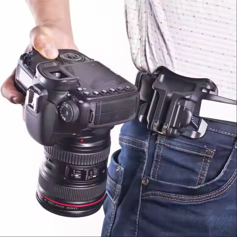 For Canon 600D 700D 650D for Nikon D5300 D7000 D800 Camera Quick Strap Holster Hanger Waist Belt Buc