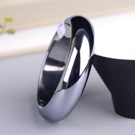 Terahertz Bracelet Titanium Hertz Poto Crystal Silicon Ore Terasilicon Stone Lucky Bracelet 51-68mm 