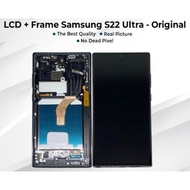 Wholesale LCD Samsung S22 utra Fullset Touchscreen ORIGINAL 100% 1 Month Warranty + Bubble Packing
