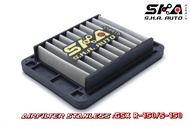 GSX S-150/R-150 กรองอากาศสแตนเลส  ตรงรุ่นไม่ต้องดัดแปลง AirFilter SKA. ซิ่ง แรง ทน ประหยัดกันยาวๆ By