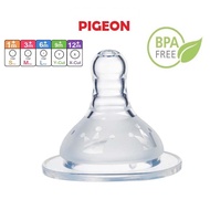 Pigeon 5CM Wide Necked Baby Silicone Pacifier Suitable For Pigeon Bottle Safety Material Pacifier