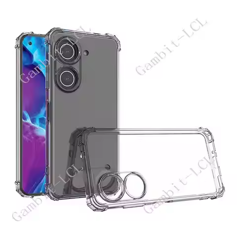For ASUS Zenfone 10 9 Zenfone9 Zenfone10 AI2302 AI2202 Silicone Smartphone Phone Protective Back She