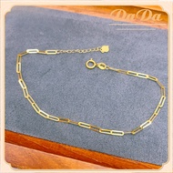 สร้อยข้อมือทอง 18K ผู้หญิง AU750 ของแท้ 98.9% ทองคําแท้ ทอง หลุด จำนำ gold