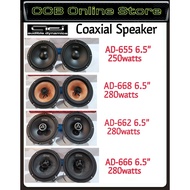 Audible Dynamics (AD) 6.5" MidBass & 2Way High Sound Quality Coaxial Speaker Ad-668/AD-662/ AD-666 /