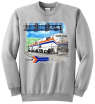 Daylight Sales Amtrak Genesis Authentic Railroad Sweatshirt [20006]