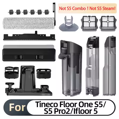 For Tineco FLOOR ONE S5/S5 Pro 2/S5 Extreme Wet Dry Water Tank brush roller HEPA Filter Holder Vacuu