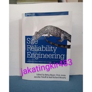 Physical book Site Reliability Engineering Book