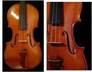 [首席提琴] 工作室級 手工 歐料 4/4 小提琴 獨家專業秘方琴漆 搭配法國aubert de luxe 頂級琴橋 larsen 琴弦 心動價58000元