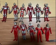 Ultra man 鹹蛋 咸蛋 超人 奧特曼 日本制 17cm 膠公仔 怪獸