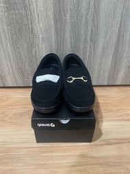 Gravis odjick bits黑色麂皮 樂福鞋